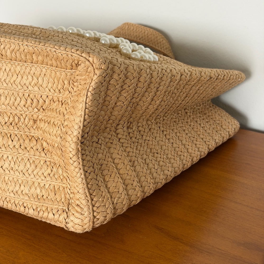 ☀️ BTB Los Angeles Social Distancing Straw Tote - Beach Day - Picture 7 of 16